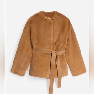 Vanessa Bruno Womens Beige Fabu Jacket Size Medium NWT $700 Luxury